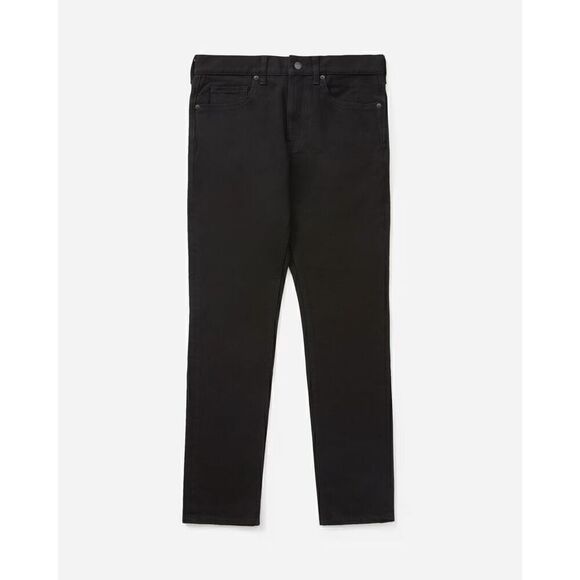 Everlane The Athletic 4-Way Stretch Organic Jean | Uniform Black Men’s 32 x 30 - Picture 7 of 13